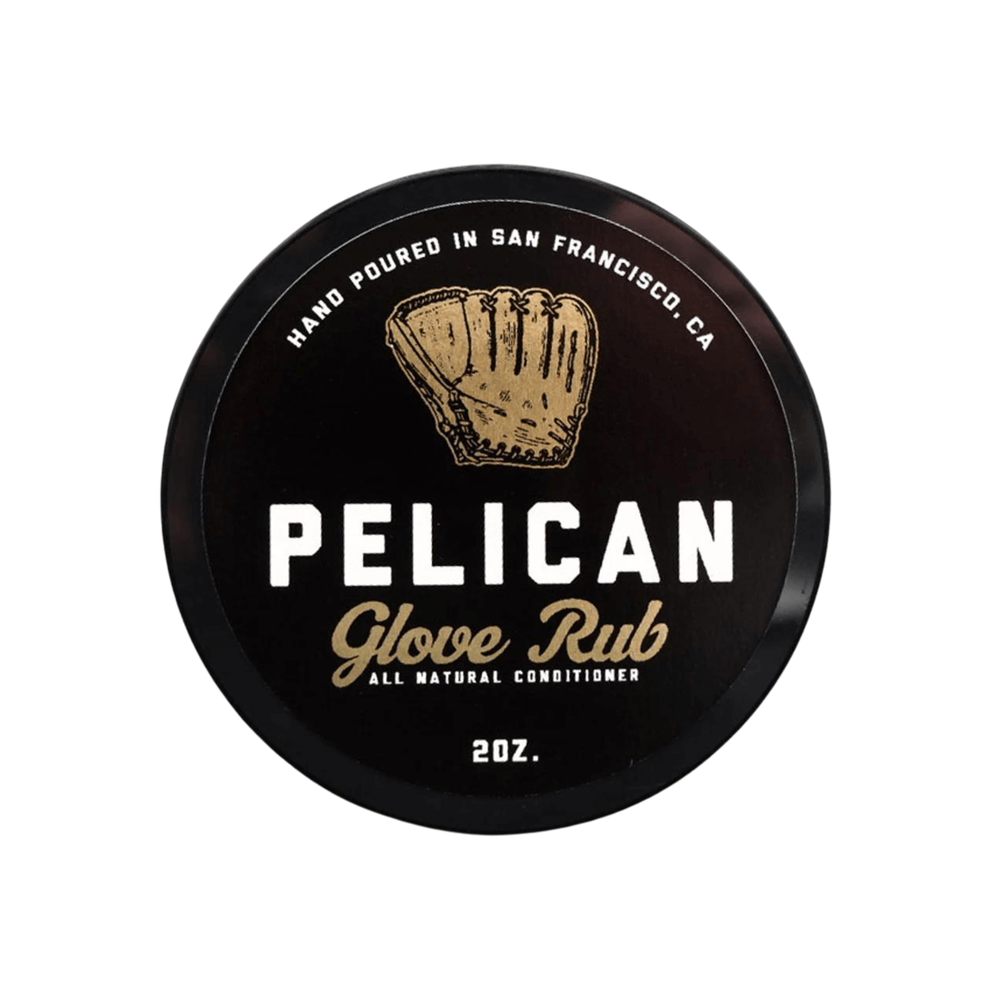 Pelican Bat Wax Glove Rub 2oz container