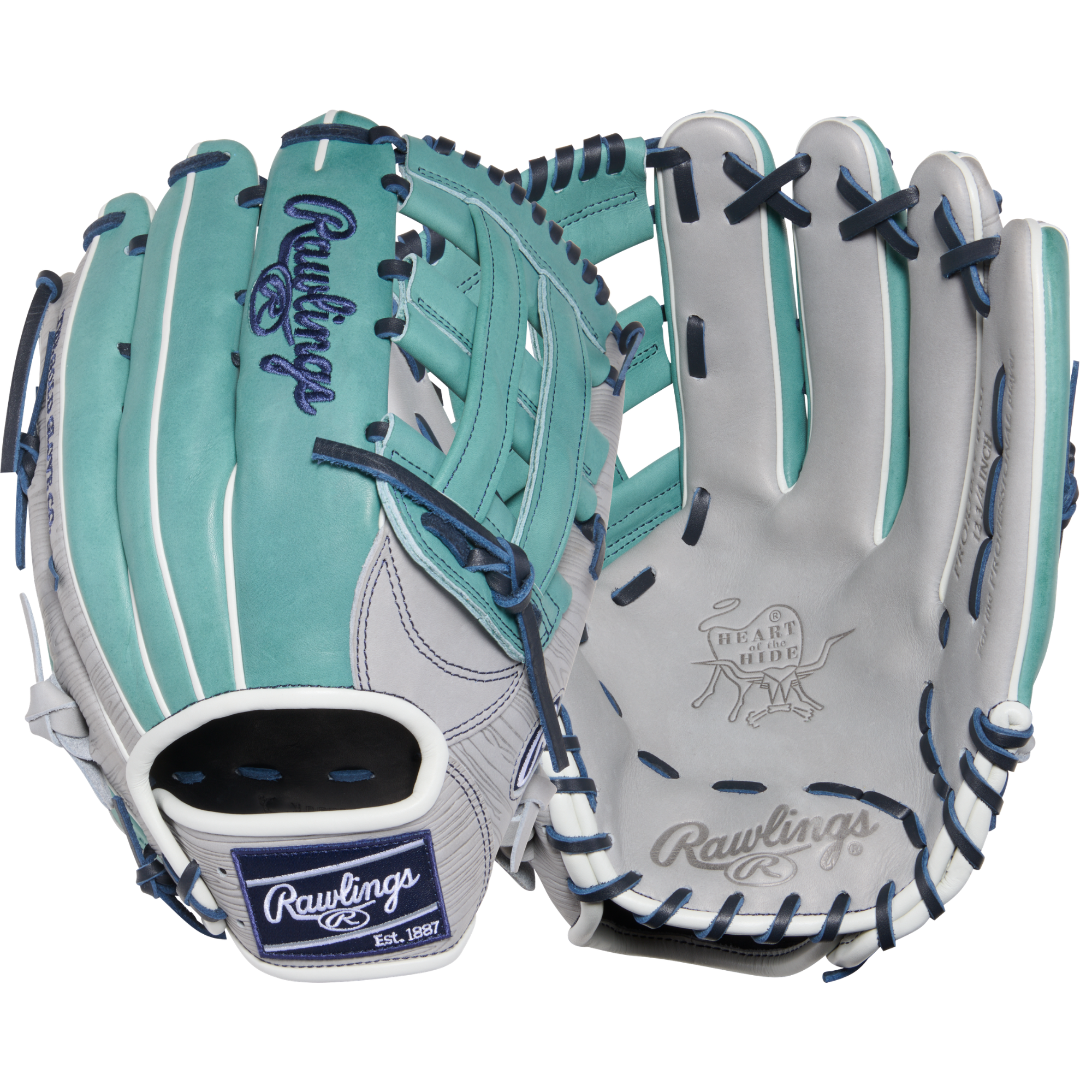 Rawlings HOH ColorSync 10 Woodgrain Sage 12.75"  Glove