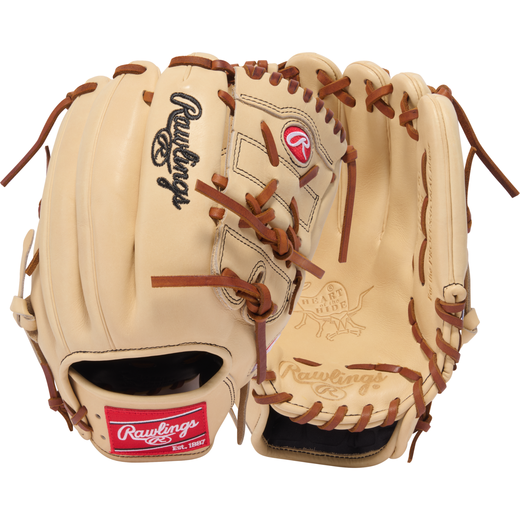 Rawlings Heart of the Hide Traditional PROT206-9C 12" Baseball Glove LHT