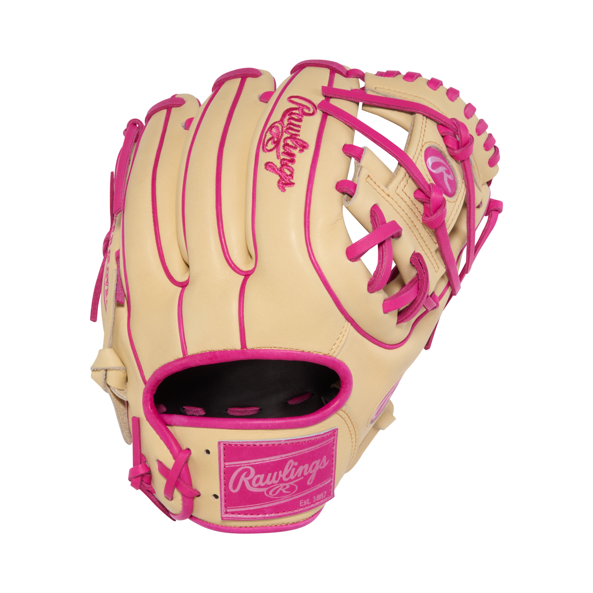 Rawlings Heart of the Hide Infield Glove 11.25 Inch Baseball Glove - Back View