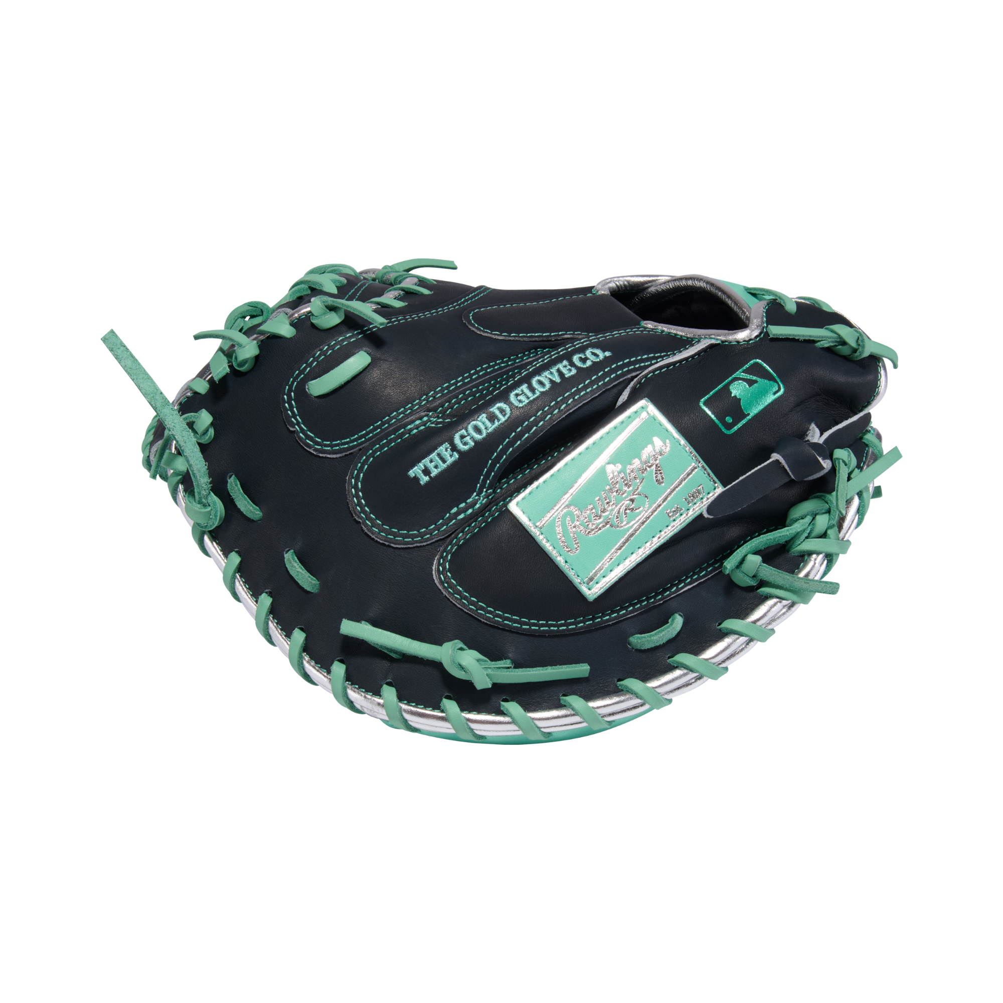Rawlings Heart of the Hide Catcher's Mitt 34 Inch Baseball Mitt - Finger Detail