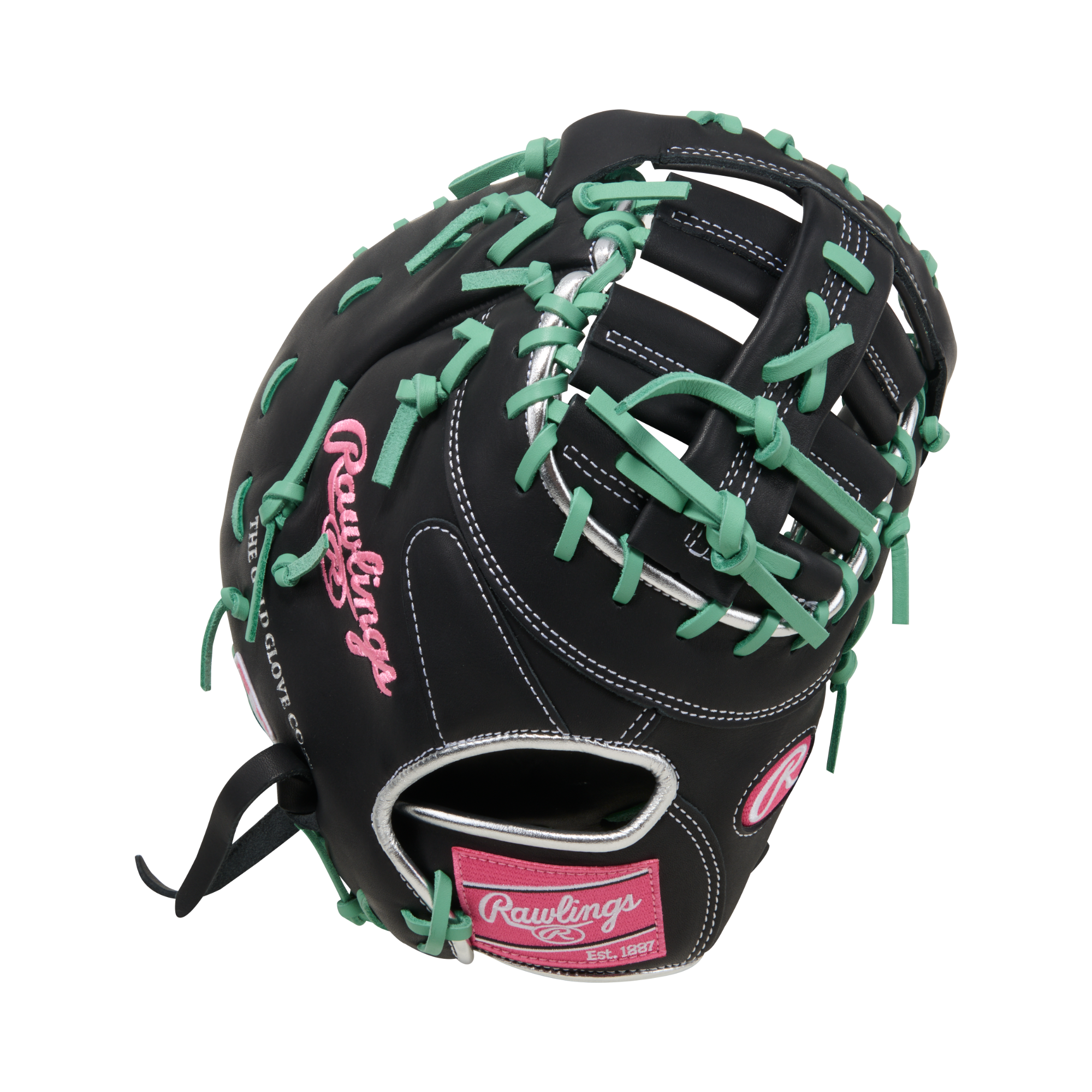 Rawlings NXT Series First Base Mitt 12.5 Inch Baseball Glove - Back View, NXTDCTU-10BM