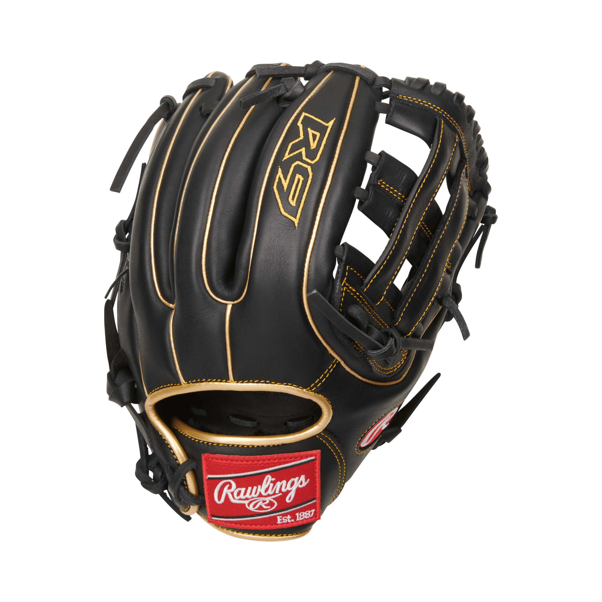 Rawlings R9 Series 11.75-inch infield baseball glove for right-hand throw