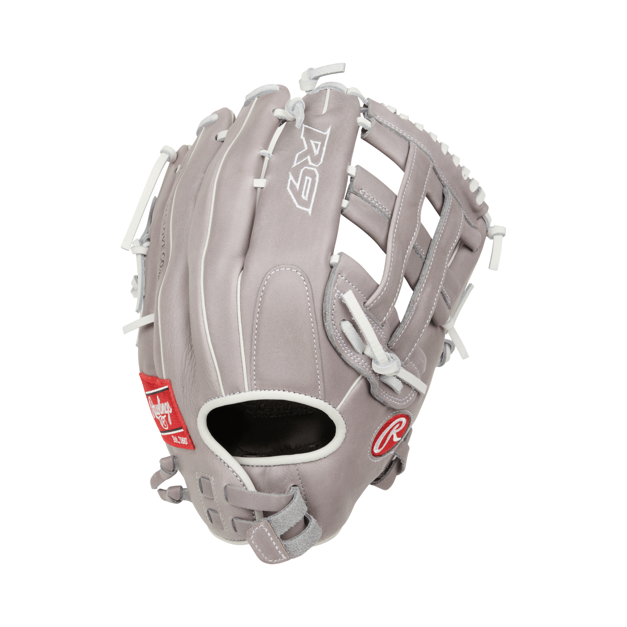 Rawlings R9 Series 13-inch baseball glove, all-leather, pro style, reinforced palm, right-hand throw