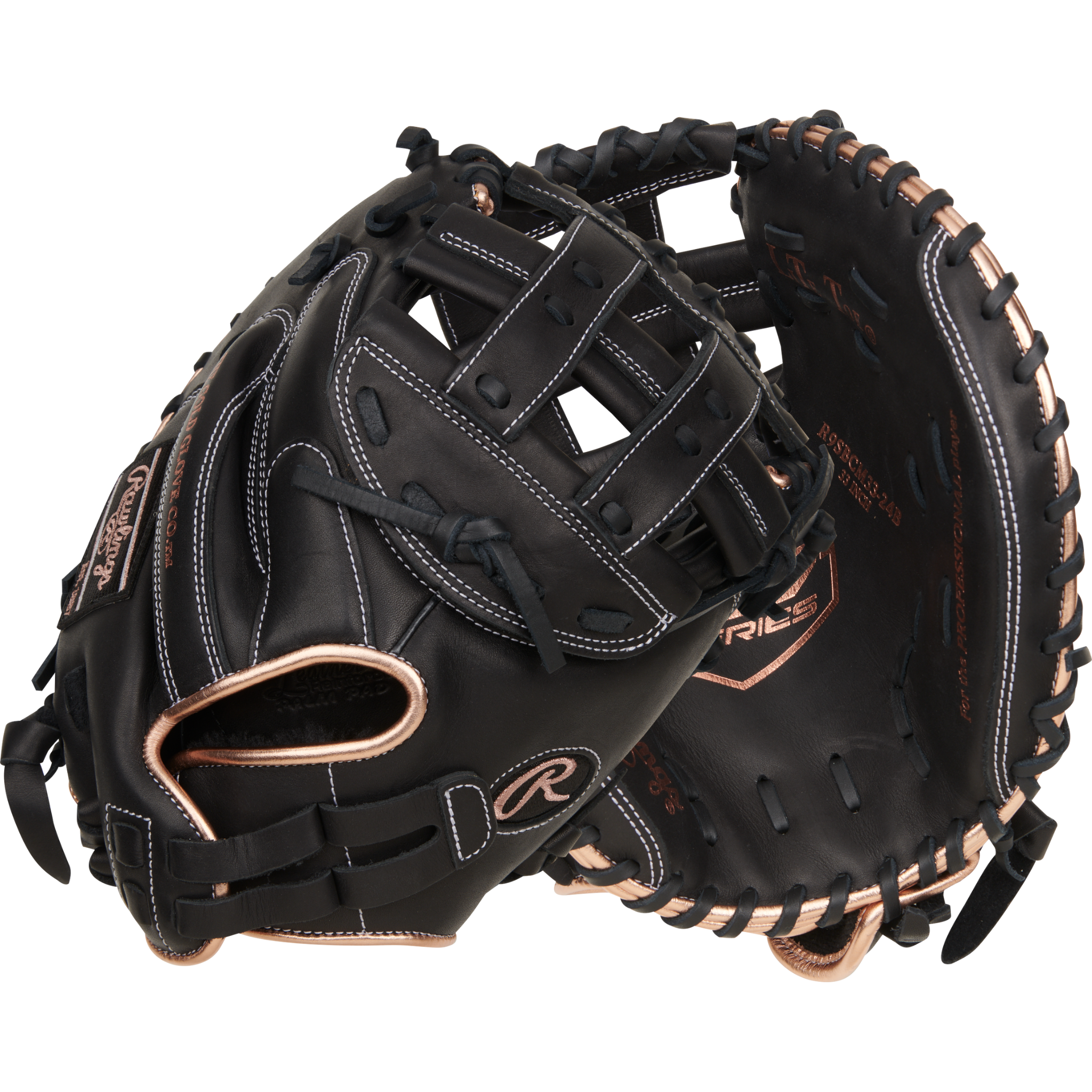 Rawlings R9 Series Catchers Mitt Softball Glove Black 33"