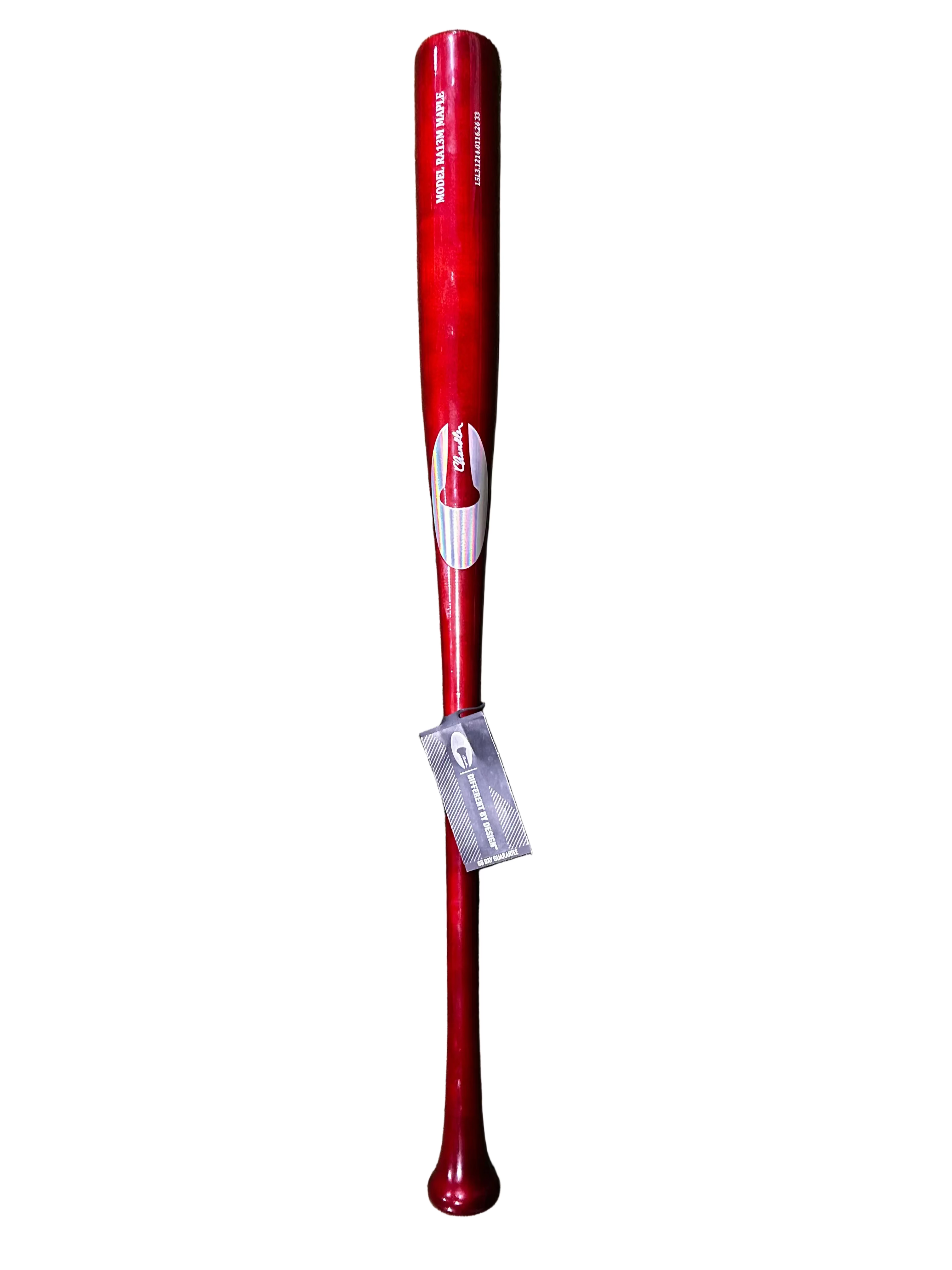 Chandler RA13M Wood Baseball Bat - Cherry Gloss/Barrel/Chrome