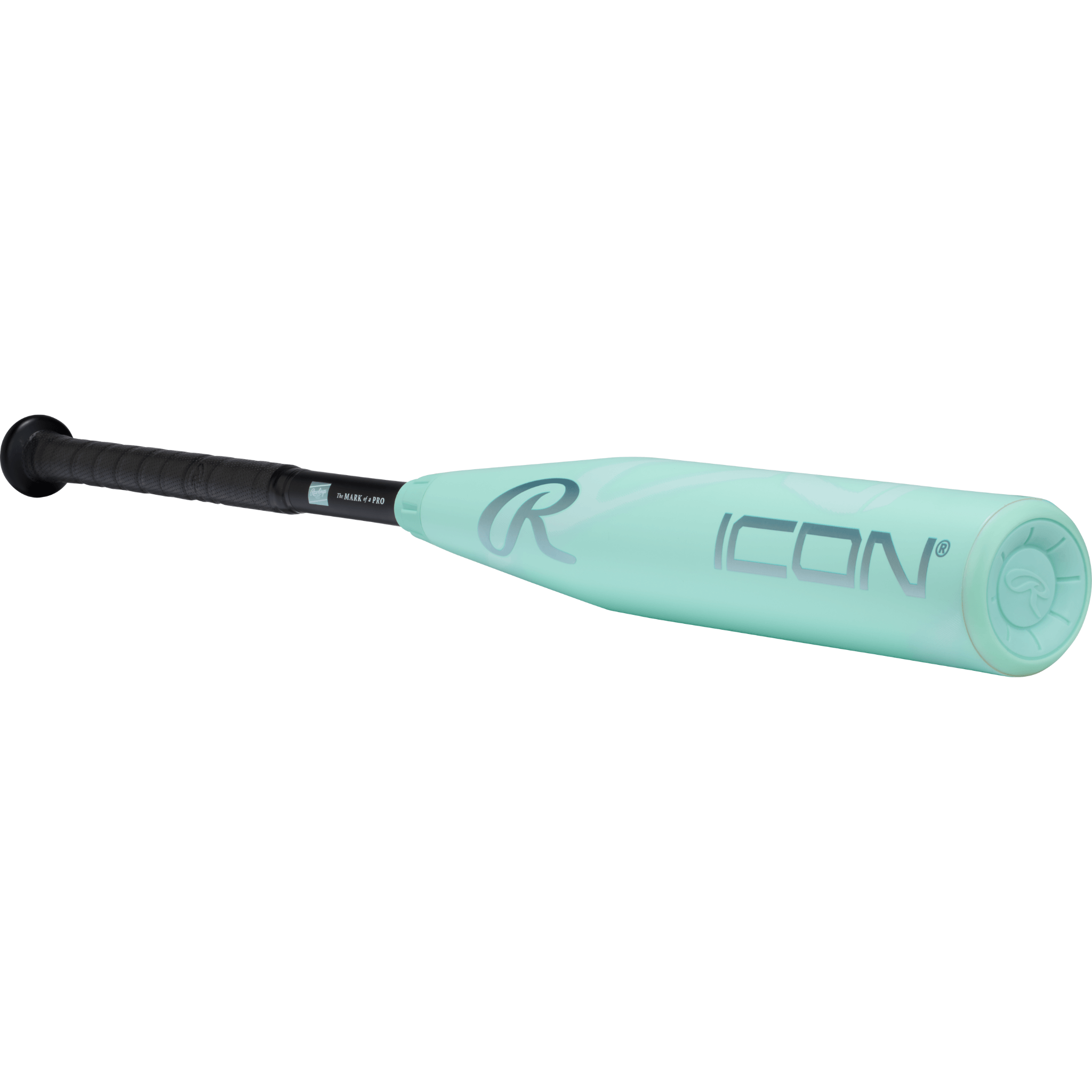 Close-up of front barrel showing USA certification, seamless design, and cool-toned graphics