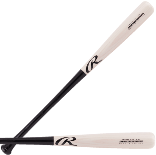 Rawlings Player Preferred 271 Ash wood bat featuring a white-wash and black design, ideal for strong performance and flexibility.