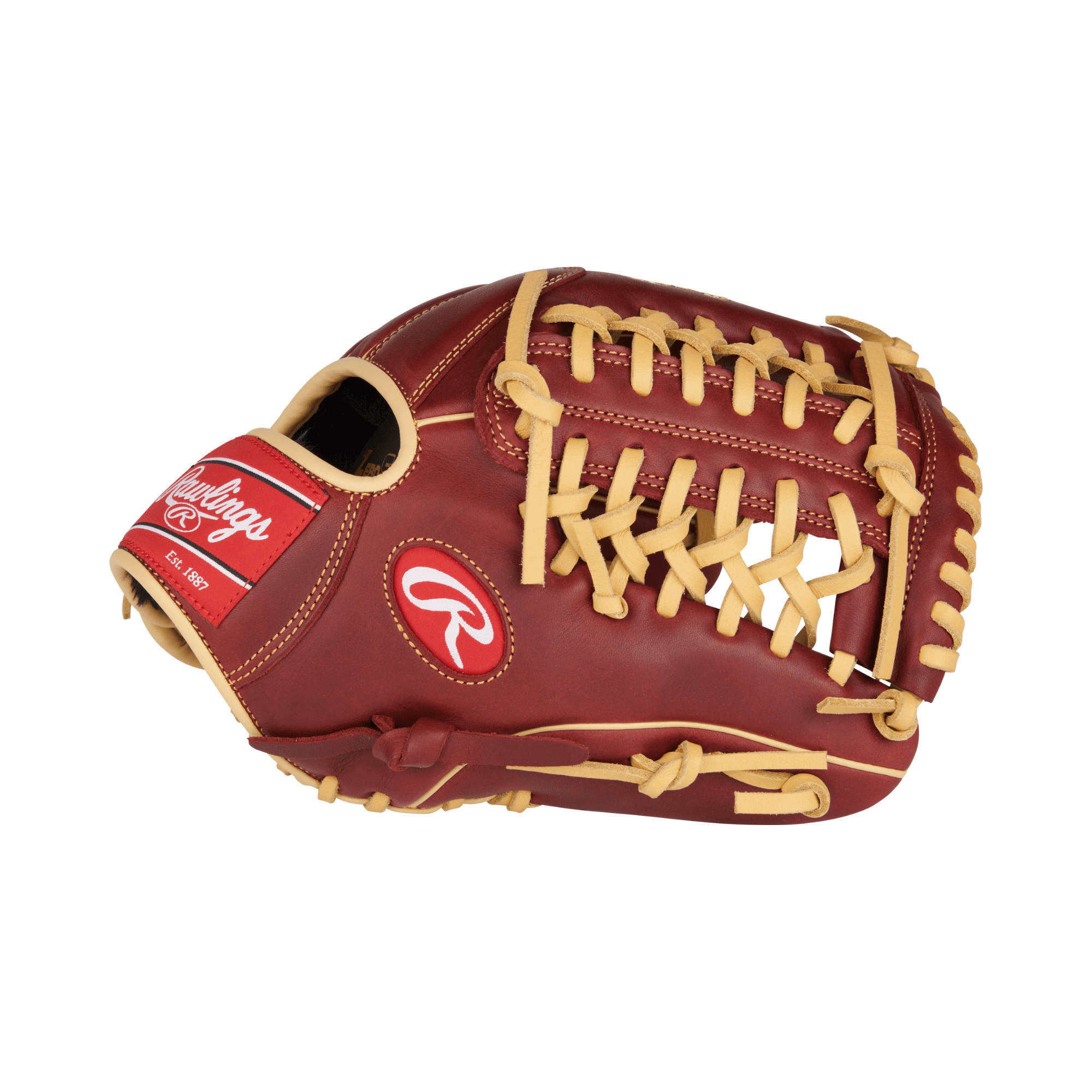 Rawlings Sandlot 11.75 in Infield/Pitcher Baseball Glove RHT, vintage oiled leather, pro-style pattern