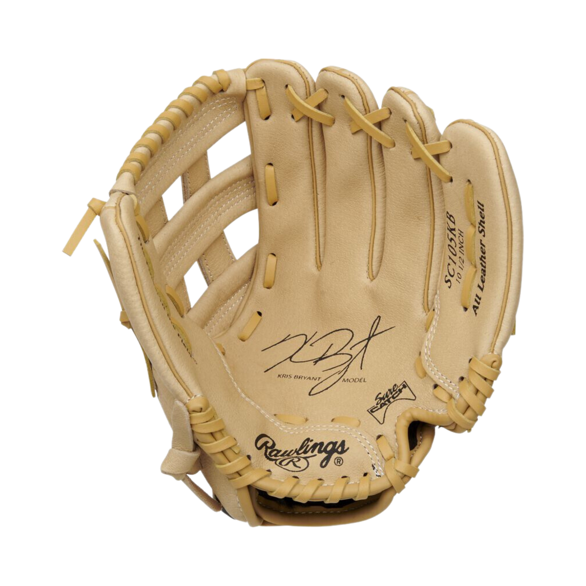 Rawlings Sure Catch 10.5 in Youth Baseball Glove - Throwing Hand:Right