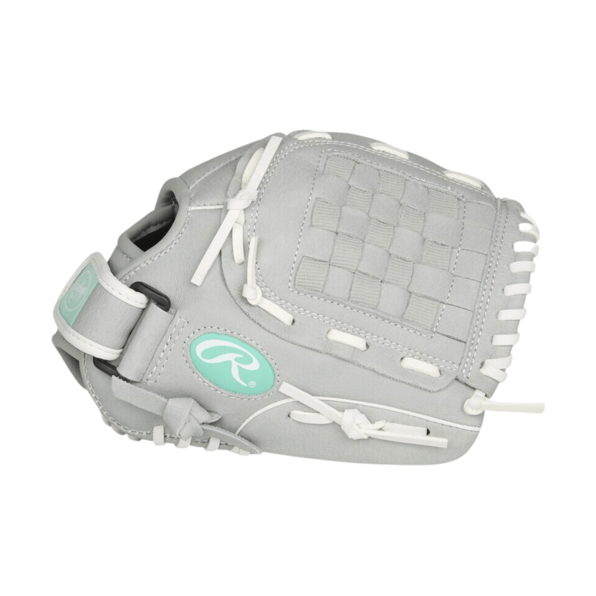 Rawlings Sure Catch 11-Inch youth softball glove, leather shell, Basket web, Velcro wrist strap