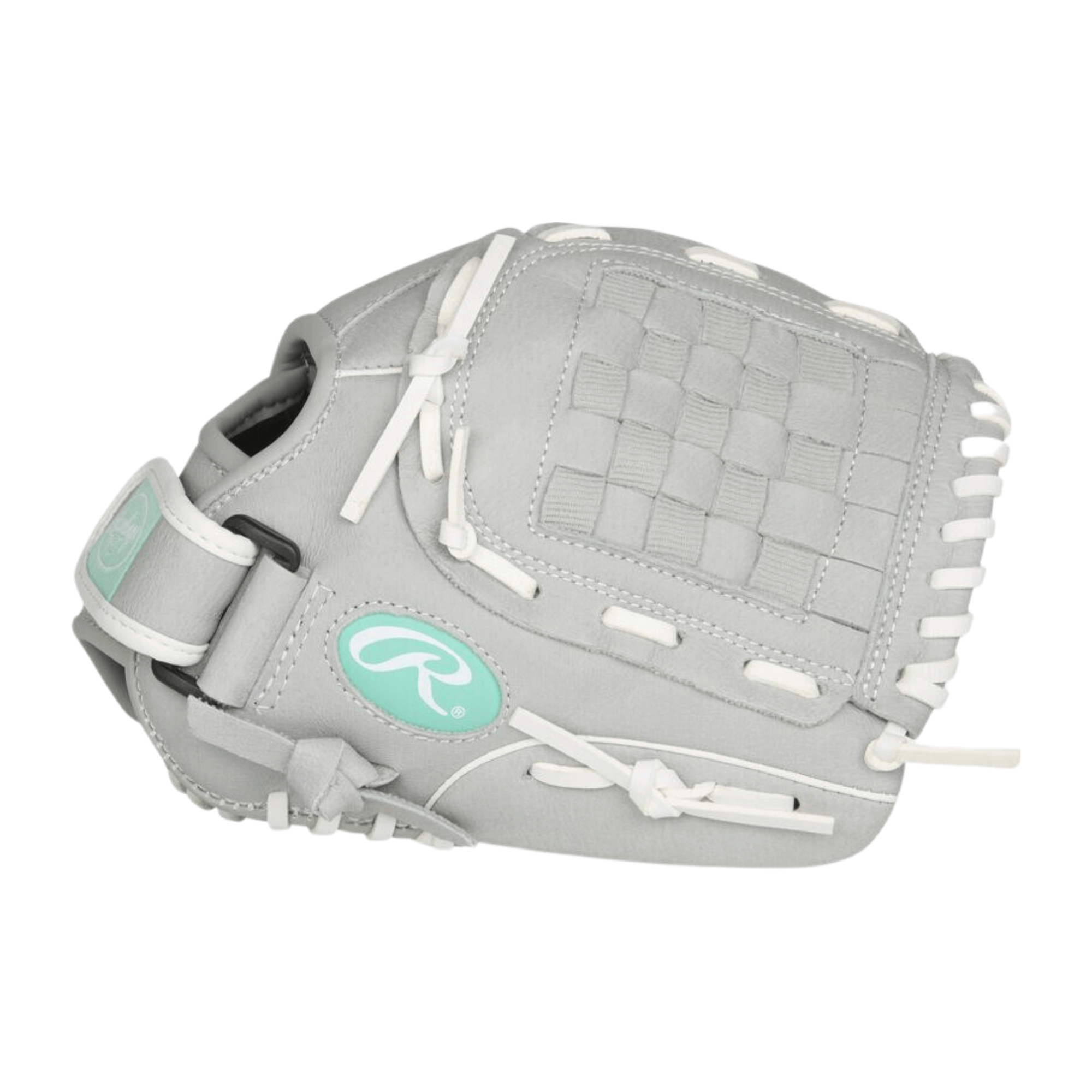 Rawlings Storm Youth 11 in Fastpitch Glove LHT with Sure Catch heel cut out for quick close