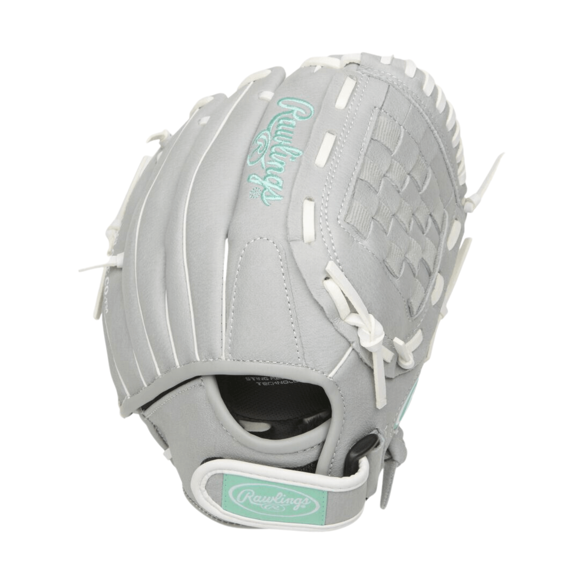 Rawlings Sure Catch 11-Inch youth softball glove, leather shell, Basket web, Velcro wrist strap