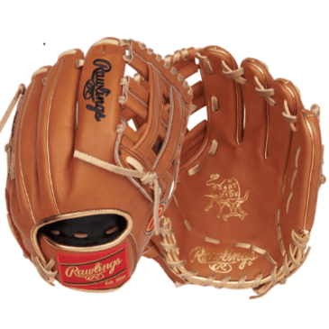 Rawlings Heart of the Hide Sierra Romero Fastpitch Glove in tan leather, showcasing premium craftsmanship and quality design.