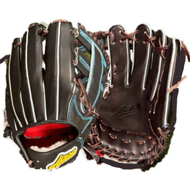 Jax EN-7 Infield Glove in Chocolate, RHT 11.75", showcasing flexibility and precision for infield play.