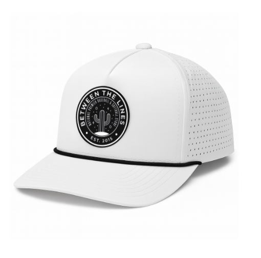 BTL Patch Trucker Rope Hat White
