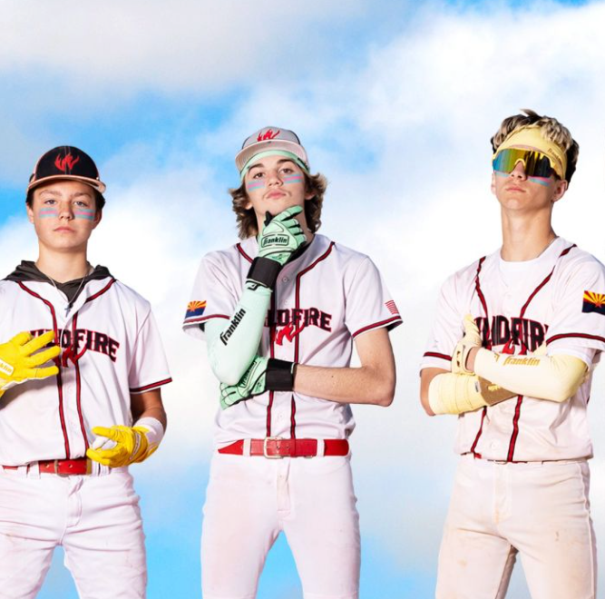Franklin MLB Colored Eye Black Pink Fusion