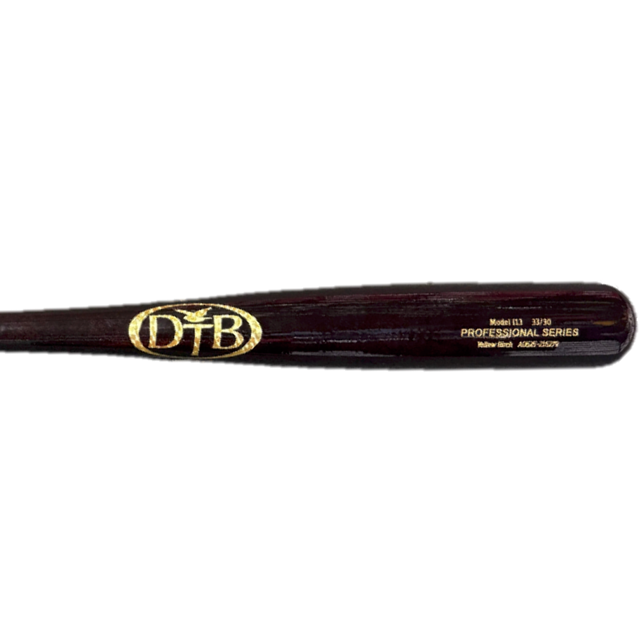 Dove Tail Bats Custom i13 Birch Black Cherry 33"