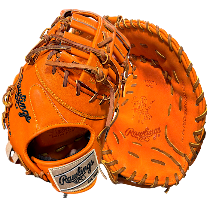 Rawlings Heart of The Hide Custom Baseball First Base Mitt PRODCT 13" Orange