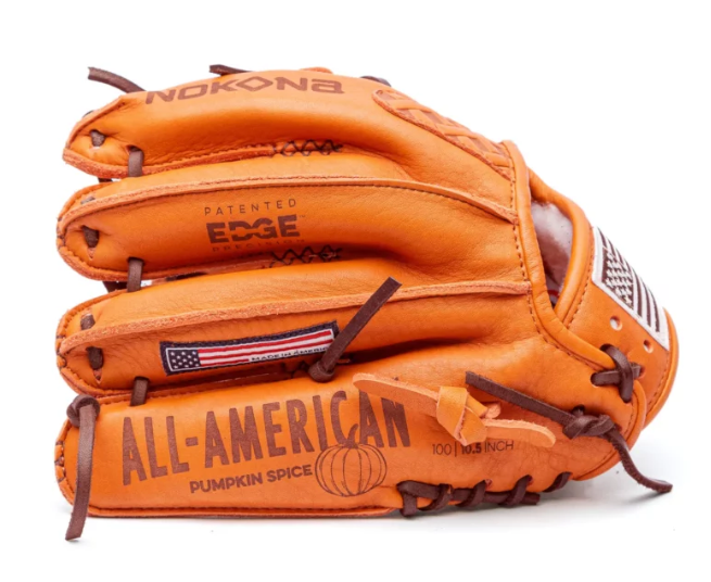 Nokona S1-EP100 Pumpkin Spice I Web Infield Glove 10.5"