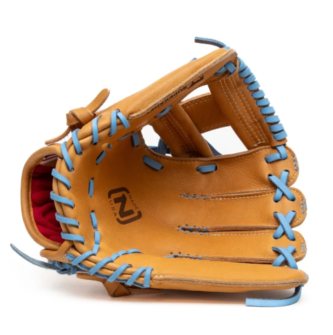 Nokona S1 All-American S1-EP200 Infield Glove - Tan & Columbia I Web Infield 11.25"