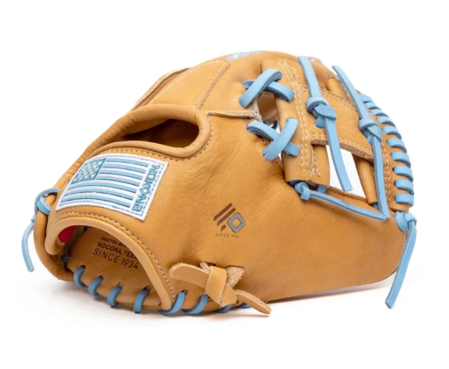Nokona S1 All-American S1-EP200 Infield Glove - Tan & Columbia I Web Infield 11.25"