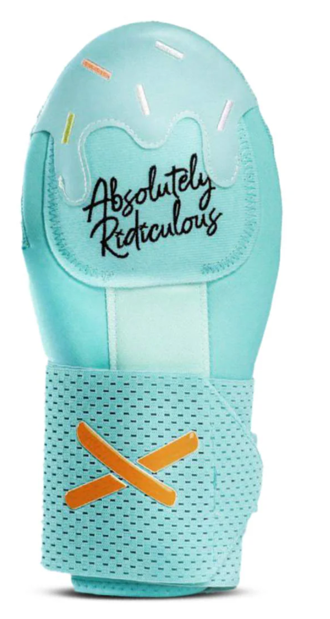 Absolutely Ridiculous Mint Blackout Ice Cream Sliding Mitt Youth