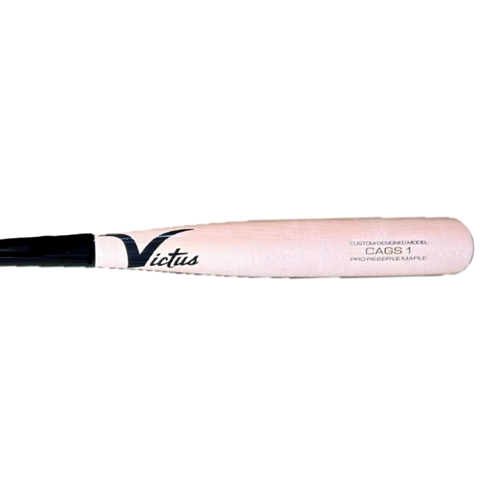 Victus Cags1 Maple Black/Natural Maple Pro Reserve Wood Baseball Bat