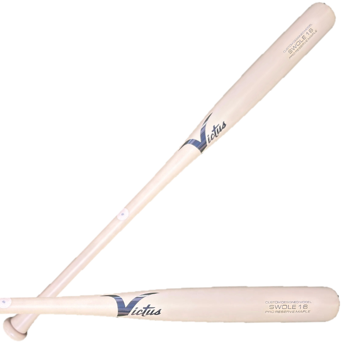 Victus Swole16 Flat Tan Maple Pro Reserve Wood Baseball Bat