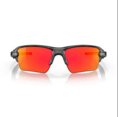 Oakley Flak 2.0 XL Matte Black Camo W/ Prizm Ruby Injected Man Sunglass