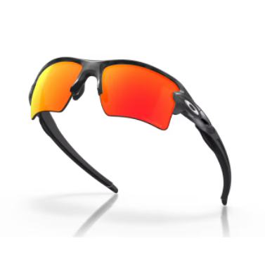 Oakley Flak 2.0 XL Matte Black Camo W/ Prizm Ruby Injected Man Sunglass