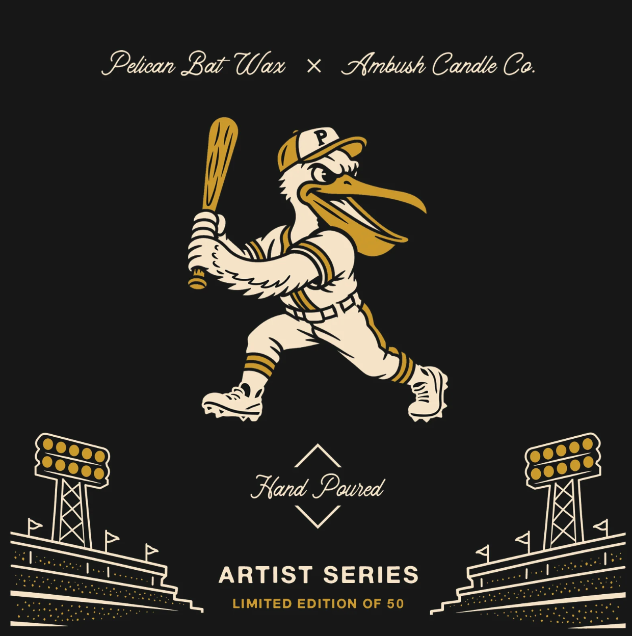 Pelican Bat Wax The Stick "Artist Series"
