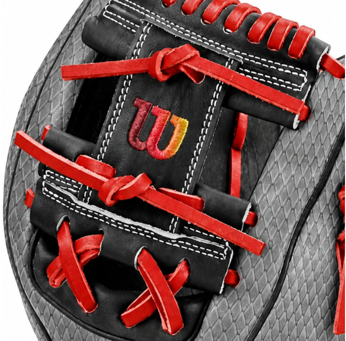 Wilson A1000 DP15 Firebird SMU 11.5" Baseball Gloves BKRDGY RT