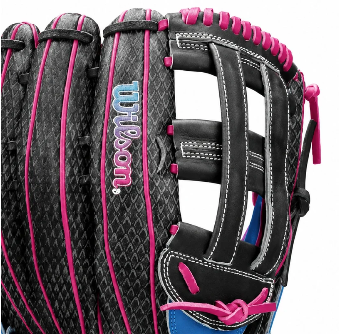 Wilson A1000SP 1922 Tubbs REP 13" Slowpitch Softball Glove  BLBKPK LT