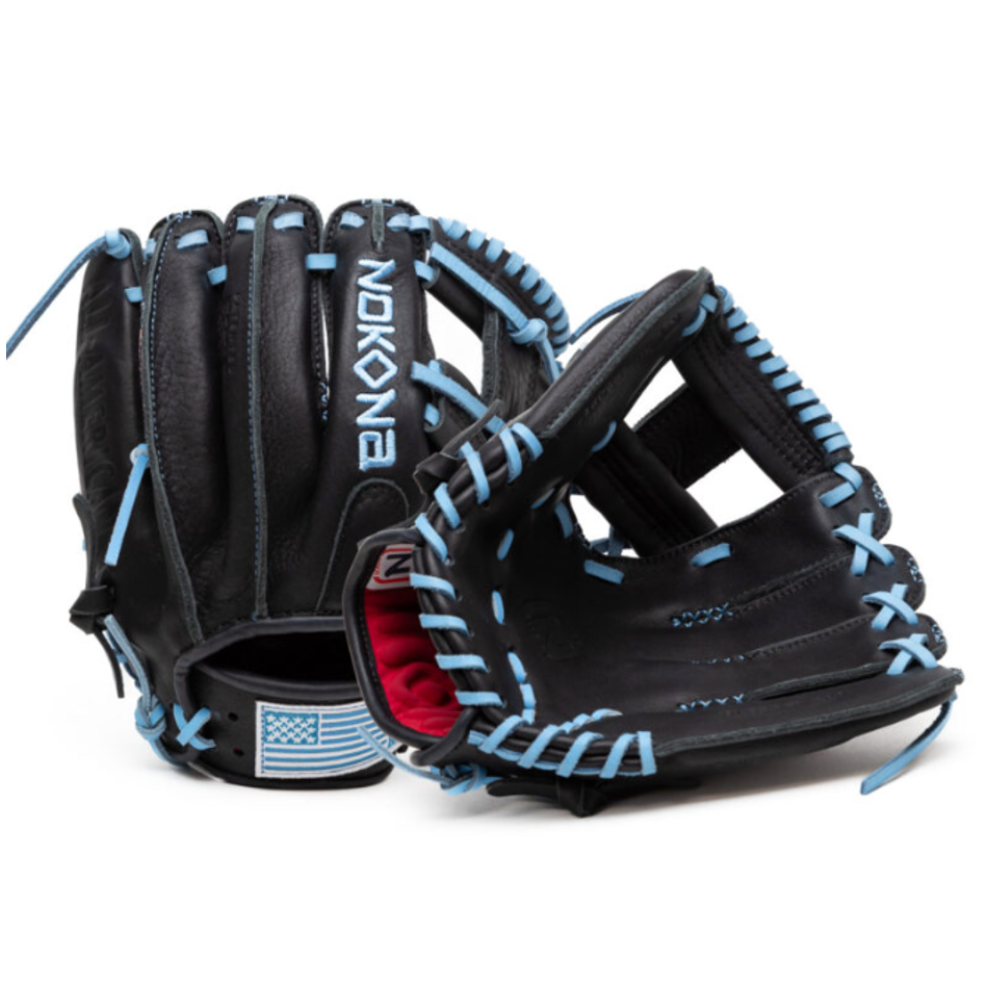 Nokona S1-EP400 Black 11.5" I Web 16U Infield/Outfield Glove