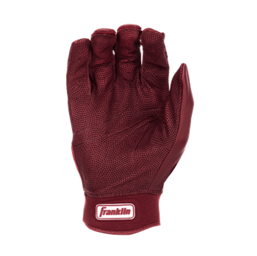 Franklin Adult CFX Pro Batting Gloves  - Burgundy