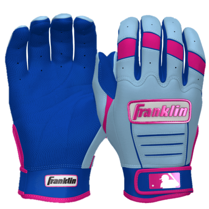 Franklin Youth CFX Pro Custom Batting Gloves - Back and Palm View