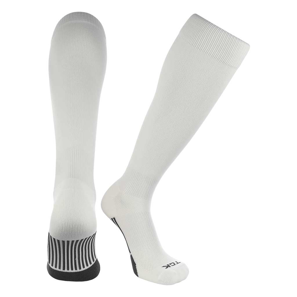 TCK Elite Dugout Solid Socks showcasing moisture-wicking fabric and double welt top for enhanced comfort and breathability.