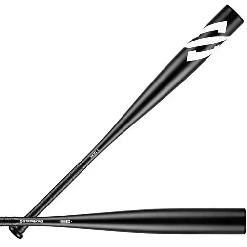 Stringking Metal Pro 2 BBCOR Blk 33 Baseball Bat High-quality materials, extended barrel, improved grip for more power and hits.