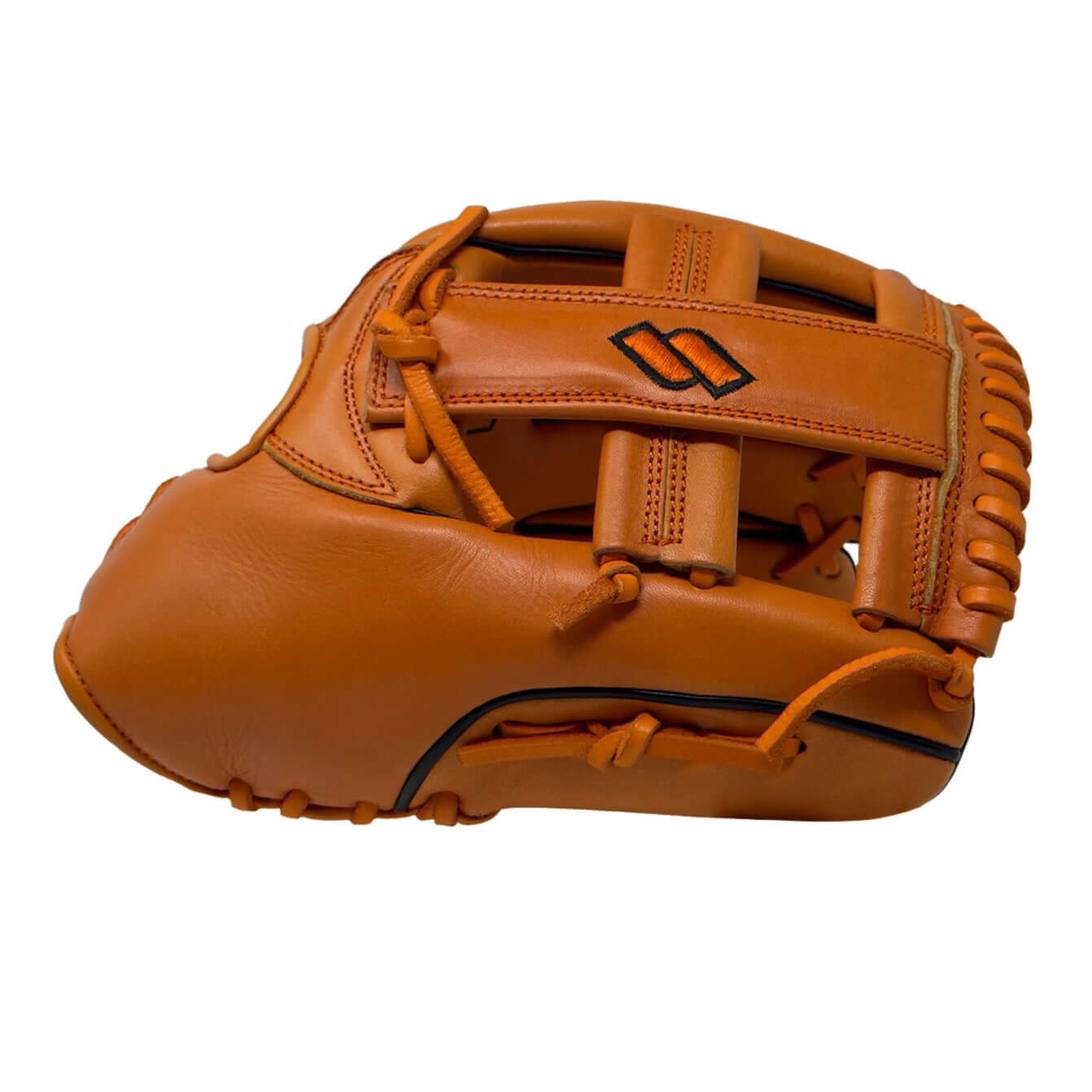 Close-up of the cushioned thumb slot emphasizing comfort and durability.
