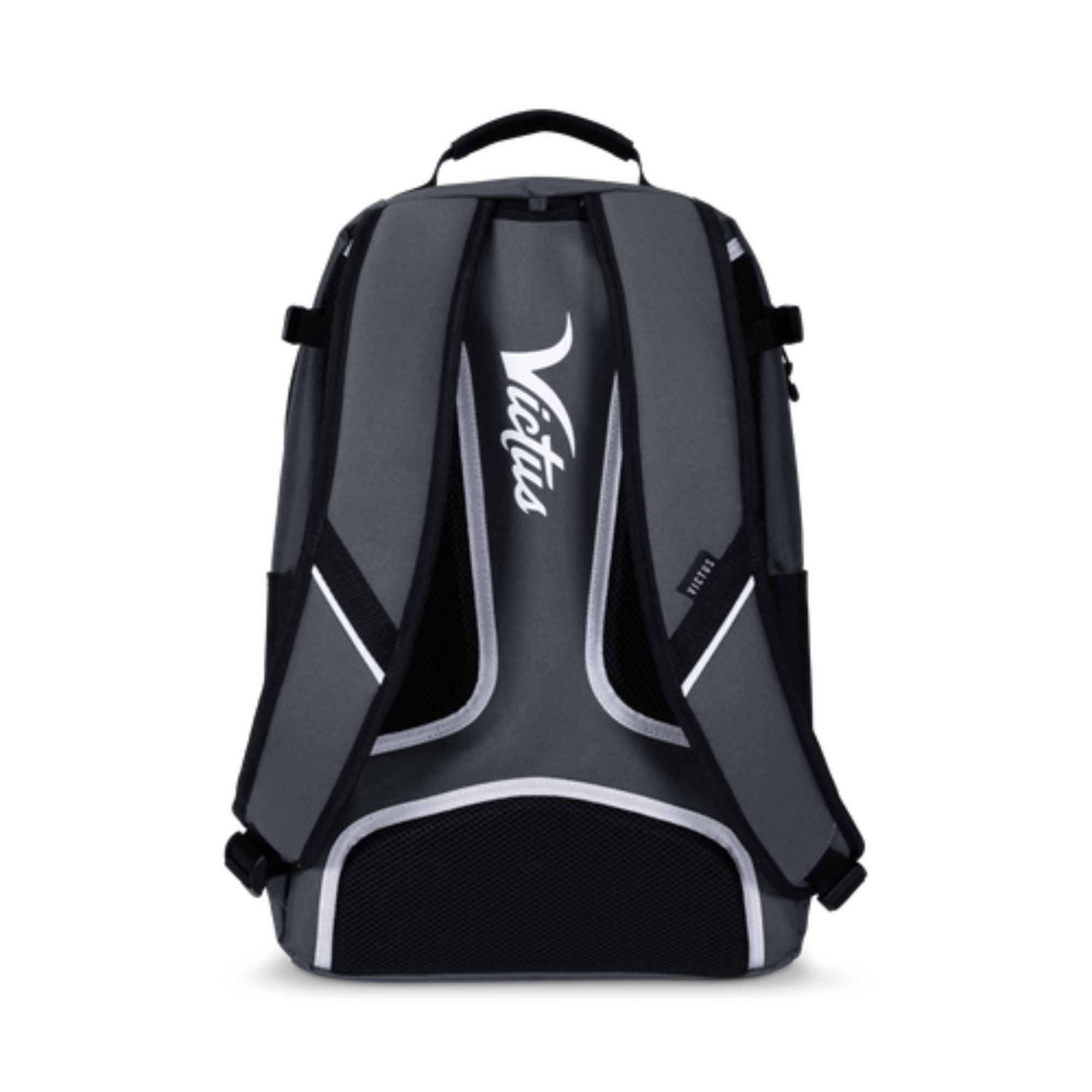 Gray/Black Victus DNA Bat Pack with external bat sleeves and plastic clips