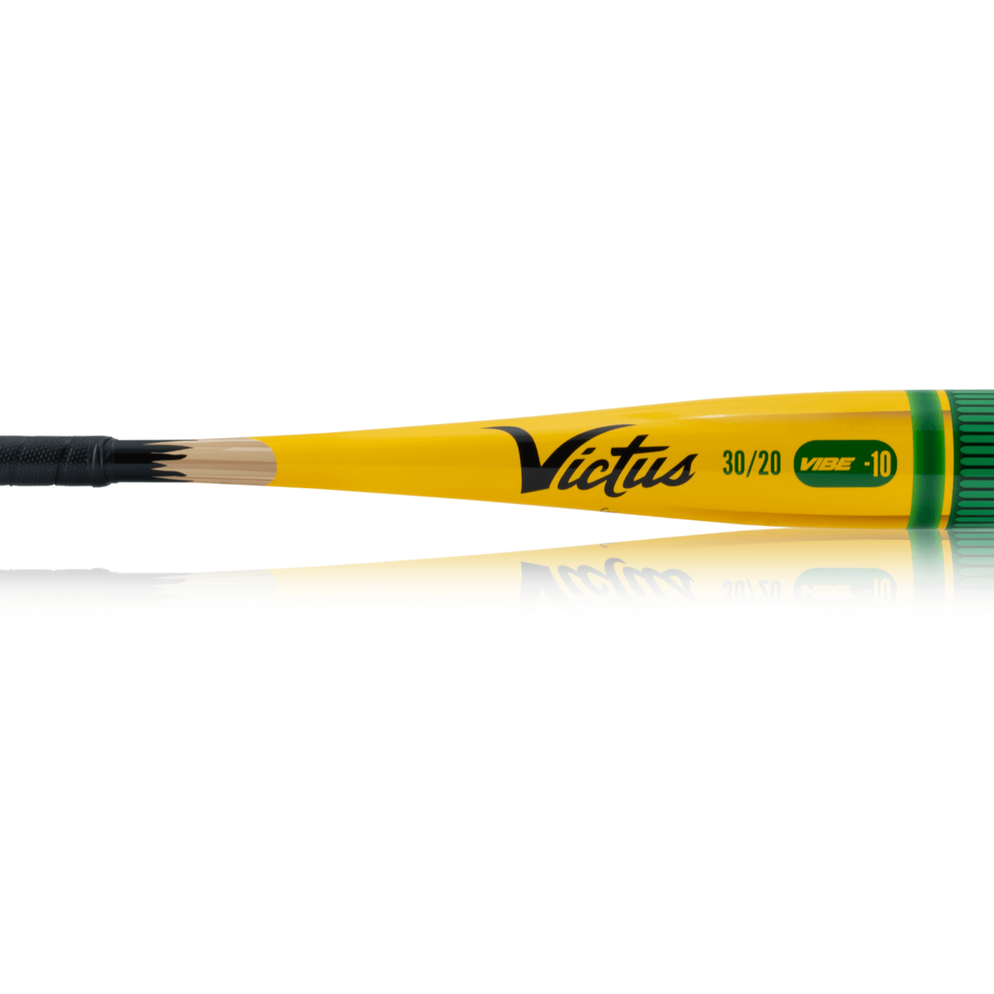 Victus Vibe Pencil USA - 10 showcasing vibrant yellow design and black grip, perfect for superior performance in baseball.