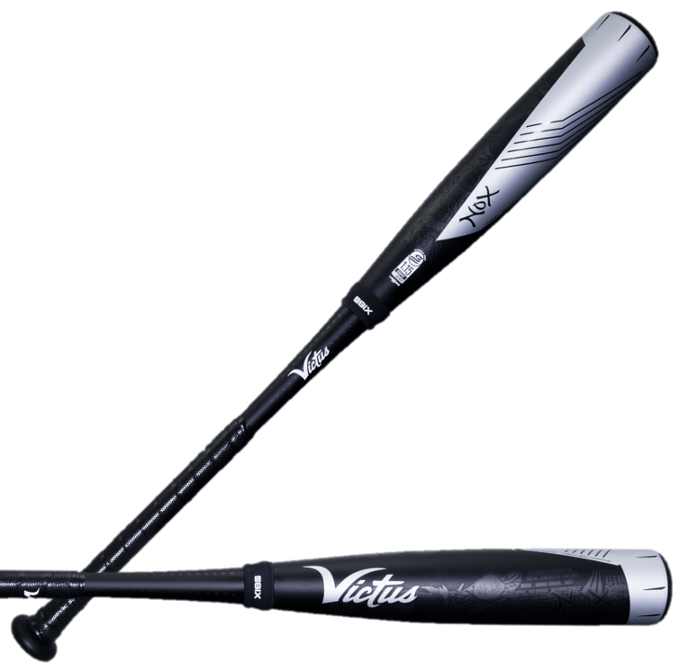 Victus Nox Senior League - 5, a sleek hybrid aluminum bat designed for speed and power in baseball.