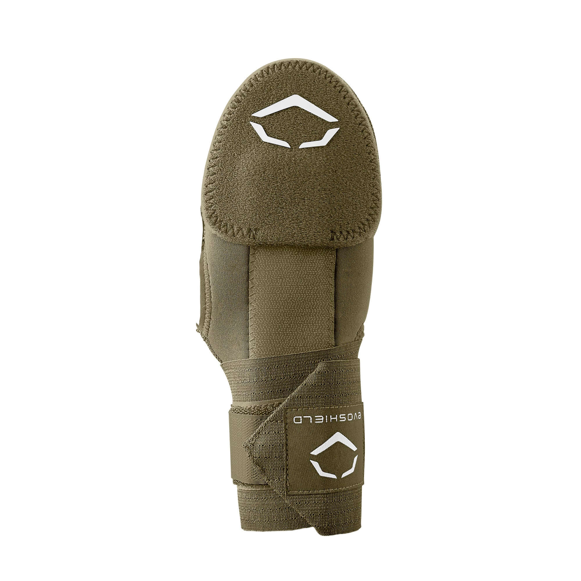 Evoshield Sliding Mitt Right Hand Protective shields on top and underside, elastic straps for secure fit, thumb hole for flexibility.