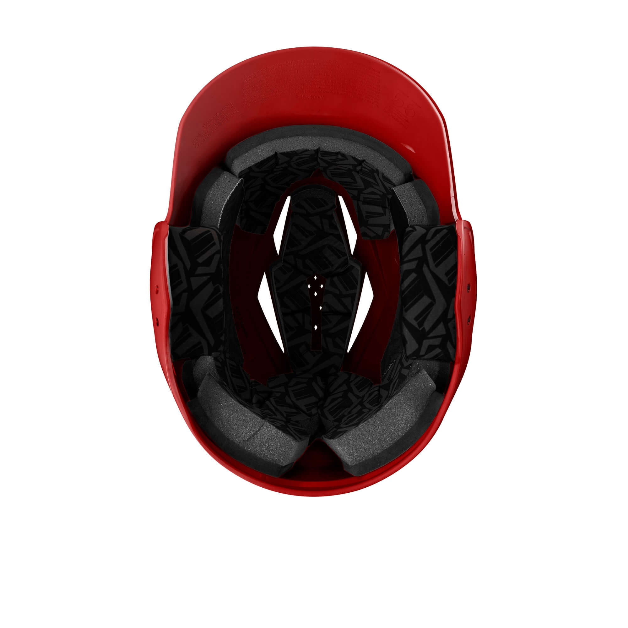 Evoshield XVT 2.0 Glossy Scarlet Batting Helmet with dual-density padding and ear flaps