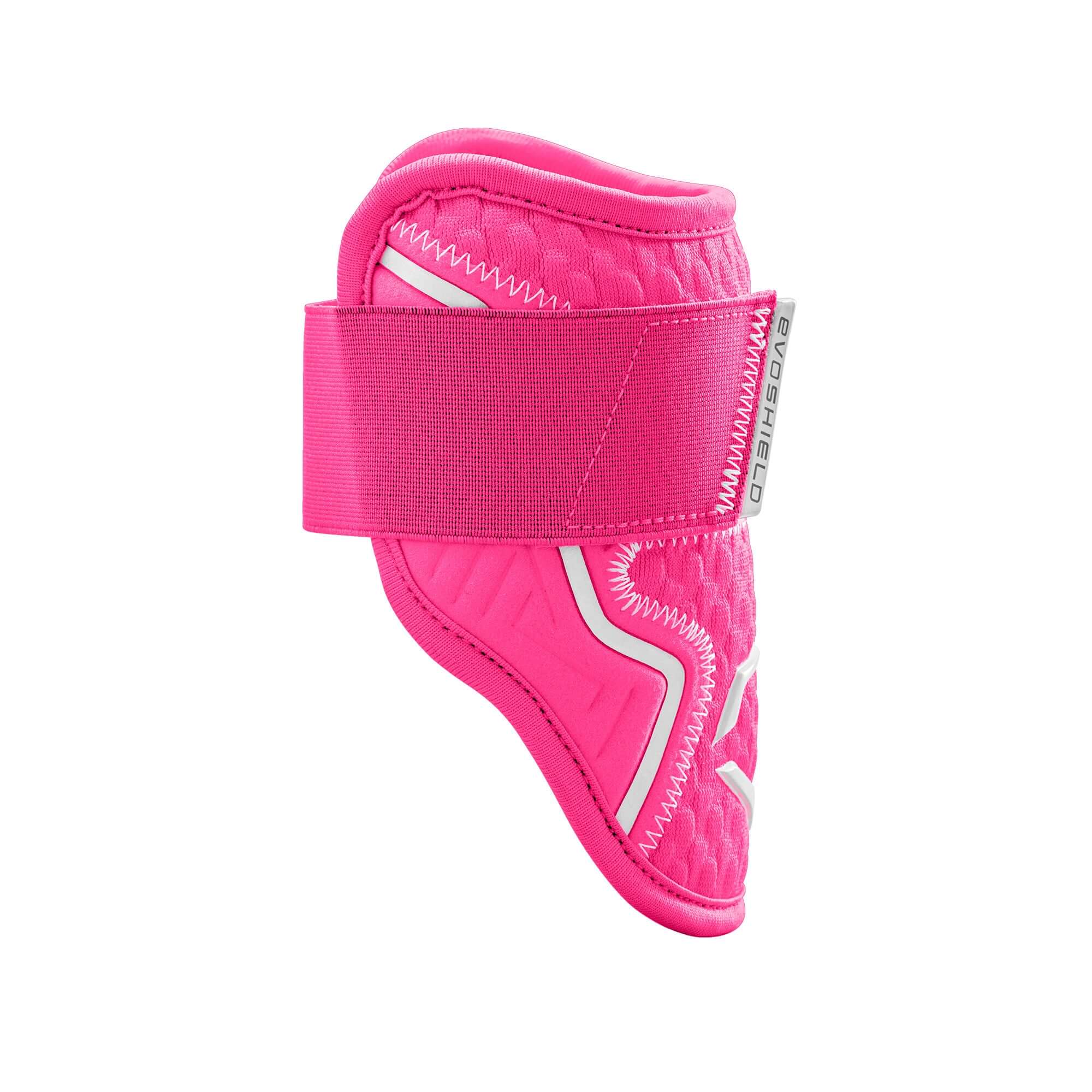 Evoshield Pro-SRZ 2.0 Batter's Elbow Guard in Pink, featuring Gel-to-Shell technology for custom fit and protection.