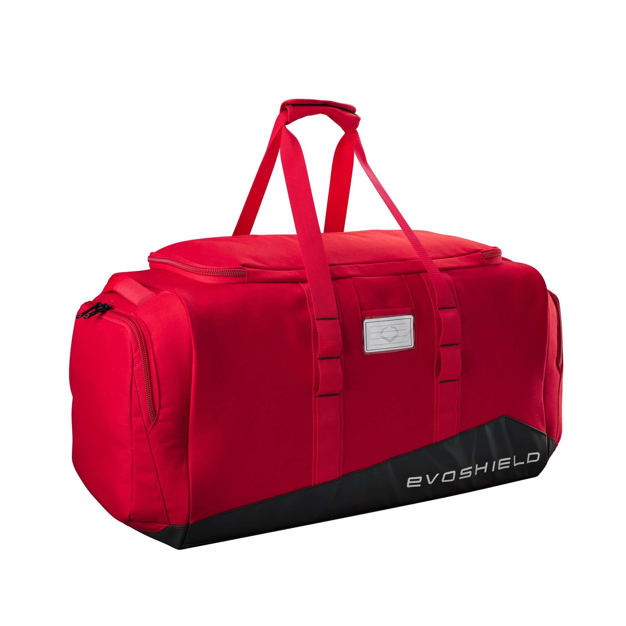 EvoShield Game Day Duffle Baseballtasche In Marineblau | Großes Hauptfach Für Helm, Belüftetes Schuhfach, Wasserabweisend