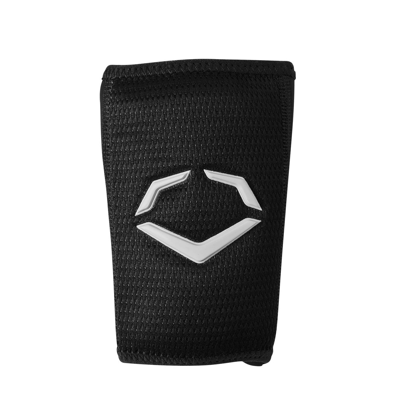 Evoshield Pro-SRZ 2.0 Protective Wrist Guard in black with Gel-to-Shell Technology for wrist protection during baseball.