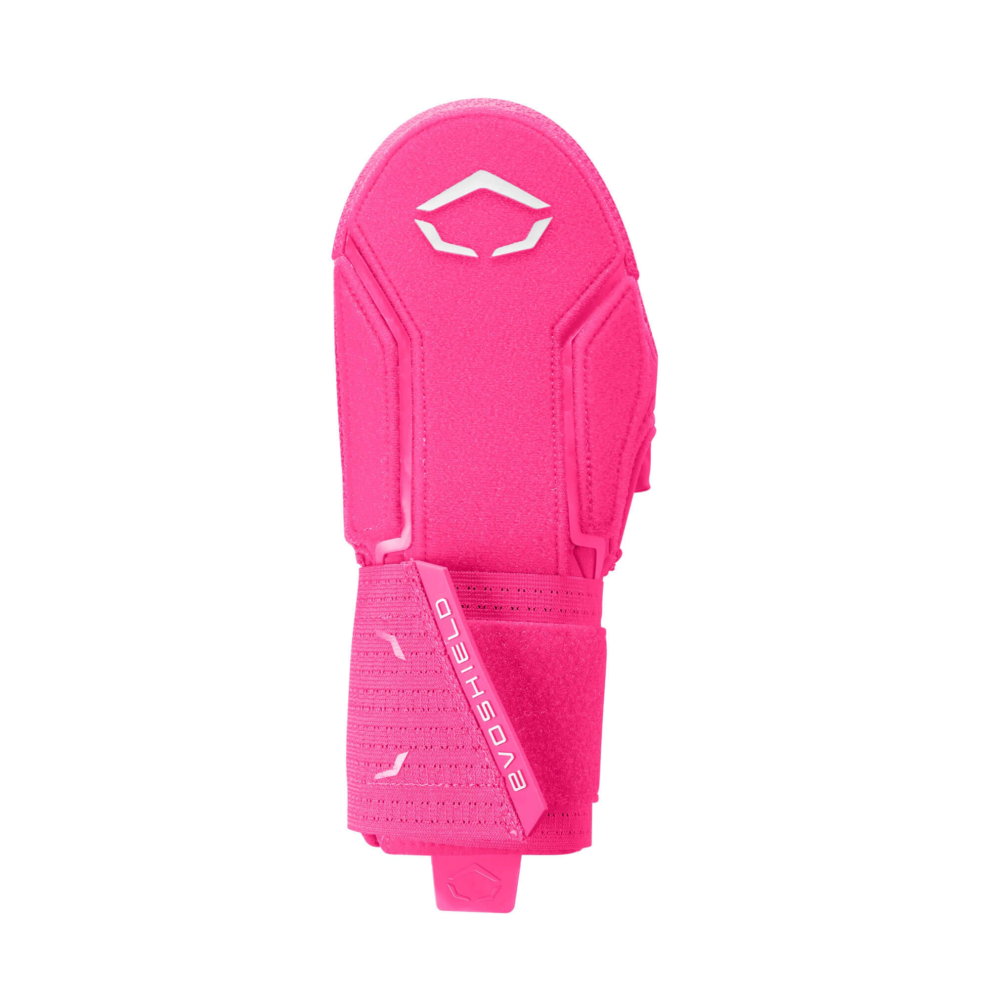 Evoshield Sliding Mitt 2.0 in vibrant pink for baseball, featuring protective plates and improved finger dexterity.