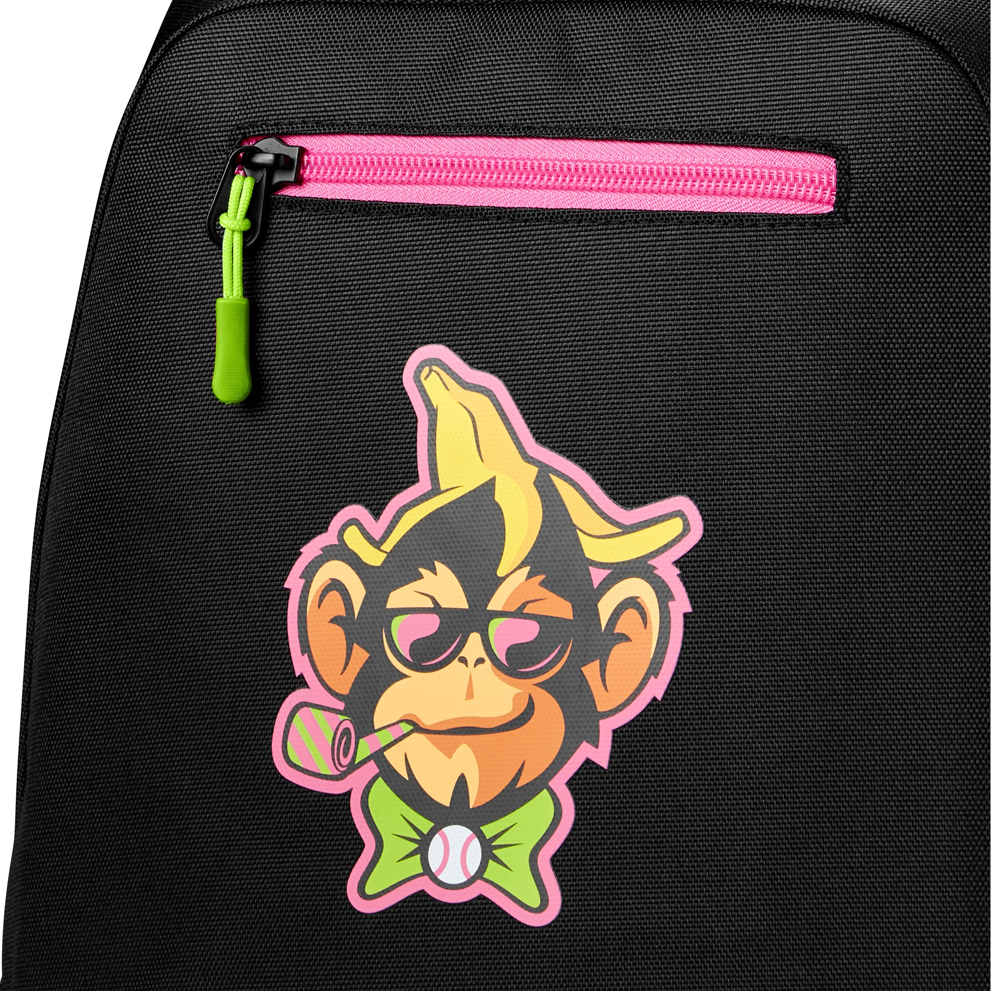Louisville Slugger Party Animals Stick Pack front pocket Party Animal logo detail